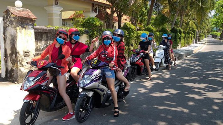 Transportation in Hue - By Motorbike