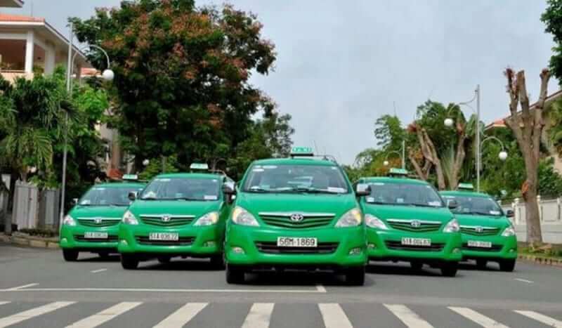 Commuting in Quy Nhon by Taxi