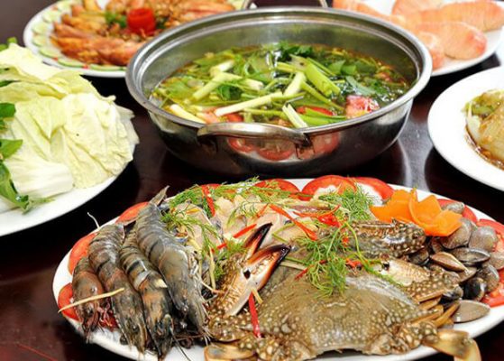 Seafood Hotpot - Delicious seafood dishes in Da Nang