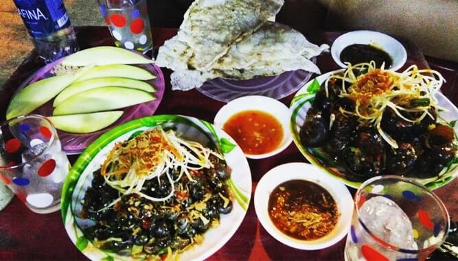 Flying Saucer Snail - Top 8 delicious snail shops in Da Nang