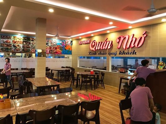 Nhớ Restaurant - famous seafood restaurants in Phu Quoc