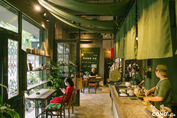 Cong Coffee - Famous cafes in Hanoi