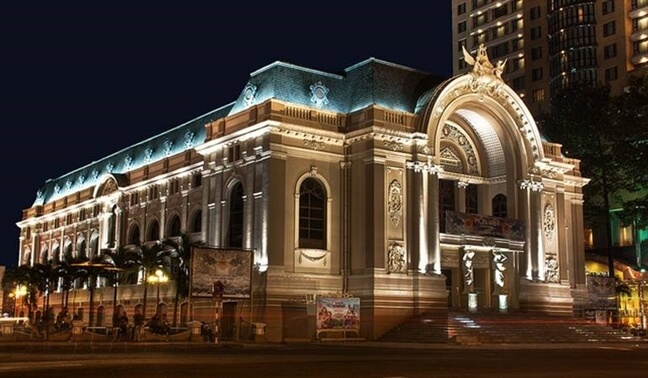 City Opera House - Top 10 historic tourist attractions in Saigon