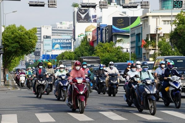 Motorbike in Ho Chi Minh City