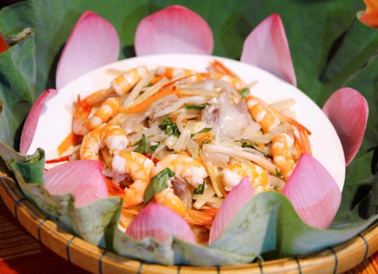 Lotus salad