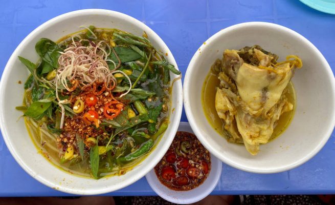 An Giang Fish Noodle Soup - Top 10 delicious dishes of Bay Nui An Giang