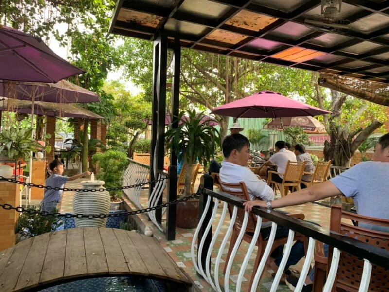 Cau Xanh Coffee - Tam Vu - Long An - Top 10 most beautiful garden cafes in Long An