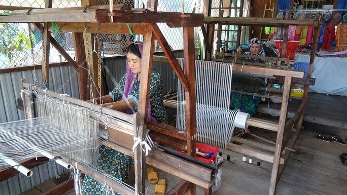 Chau Giang Brocade Weaving Village