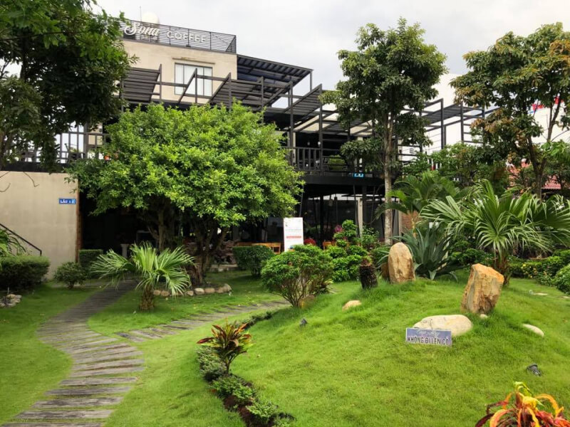 Sona Coffee - Top 10 most beautiful garden cafes in Long An