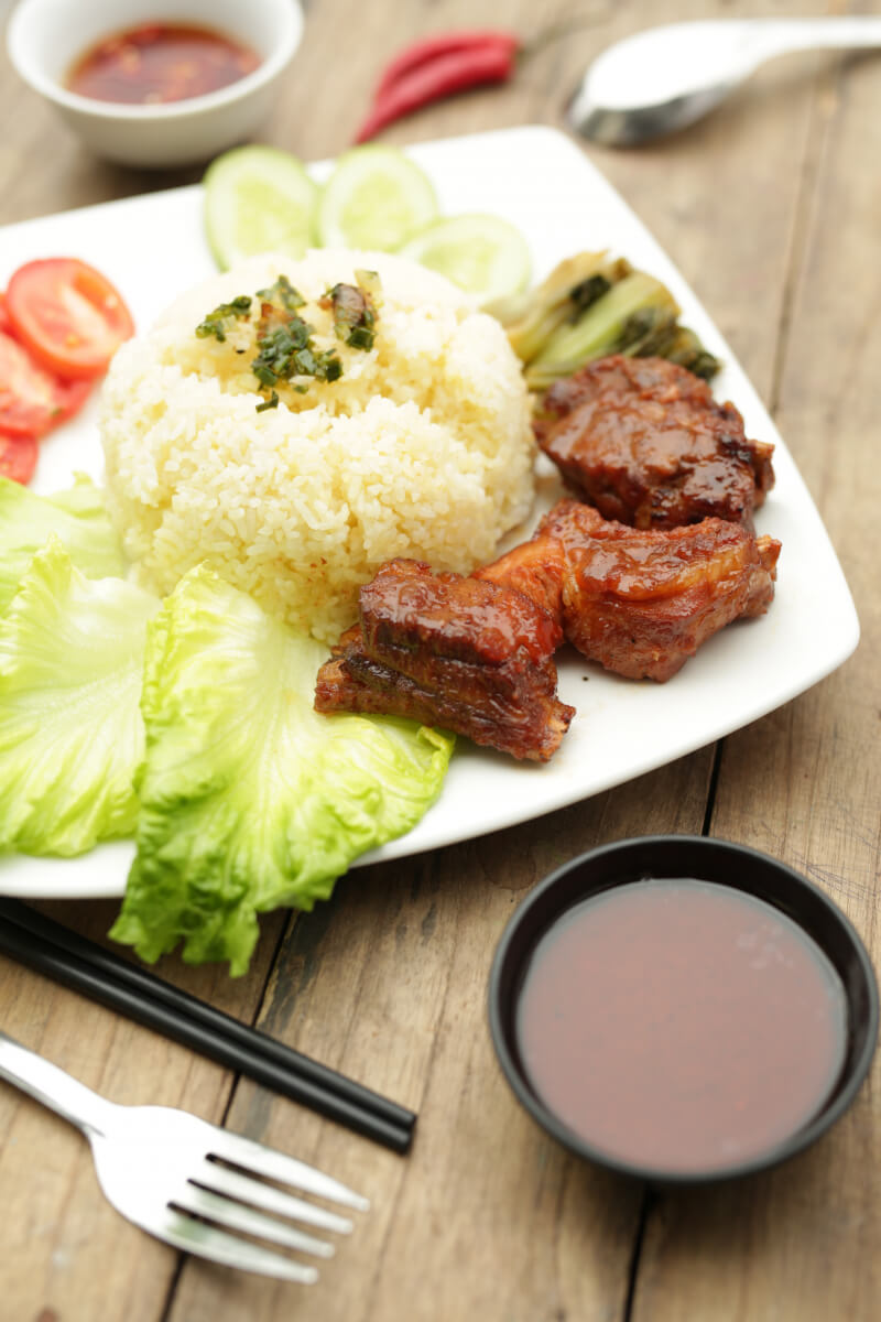 Chicken Rice - Broken Rice Restaurant 3T - Top 5 best rice restaurants in Ninh Binh For You