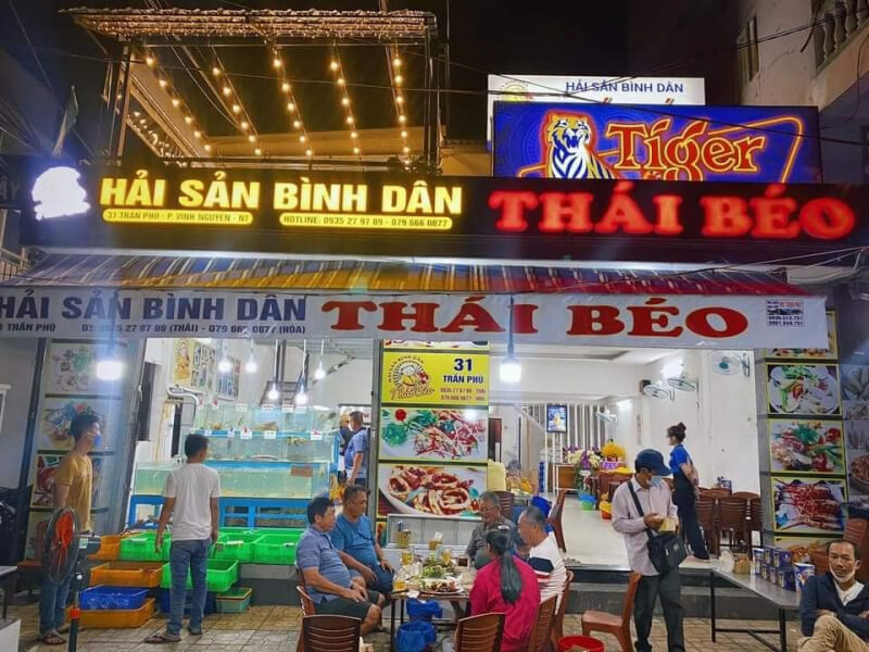 Thái Béo Seafood - Top 10 delicious lunch addresses in Nha Trang City