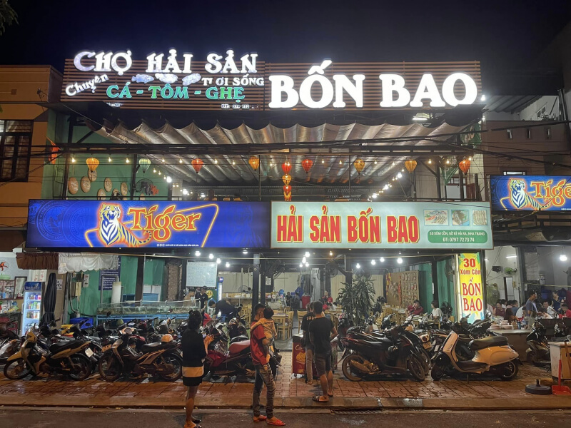 Bốn Bao Seafood - Top 10 delicious lunch addresses in Nha Trang City