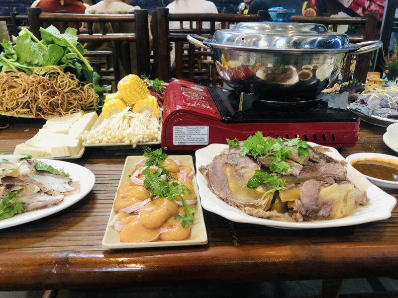 Priest Beef Hotpot - 43 Ha Giang Food Area - Top 6 places to eat delicious hot pot in Ha Giang
