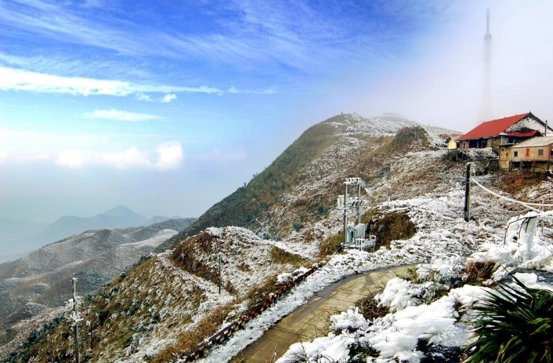 Mau Son, Lang Son - Top 5 Places where you can watch the most beautiful snowfall in Vietnam