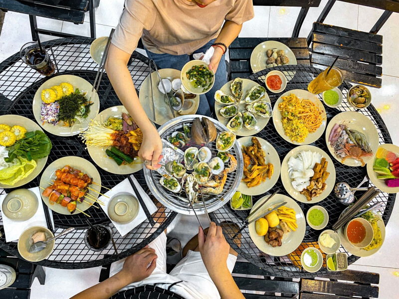 Zallo Vien Trieu Restaurant - Top 5 most popular hot pot and grilled buffet restaurants in Nha Trang