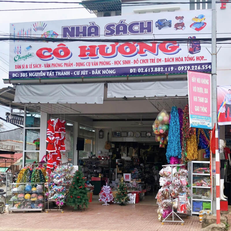 Ms. Huong's Bookstore - Top 5 most popular bookstores in Dak Nong Province