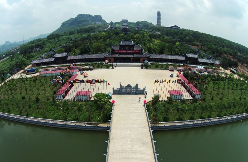 The largest temple complex in Vietnam