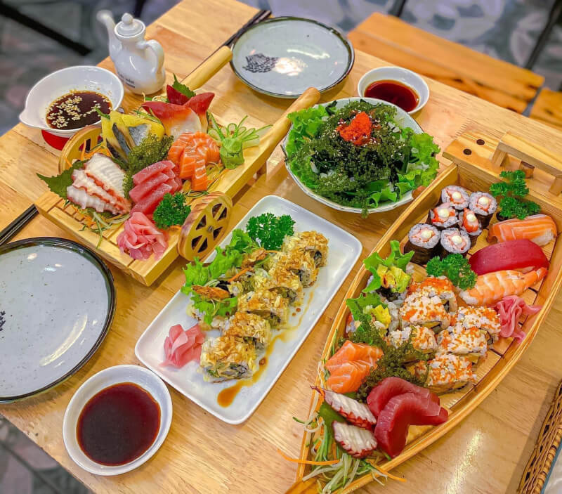Sushi & Maki - Top 10 best Japanese restaurants in Nha Trang City