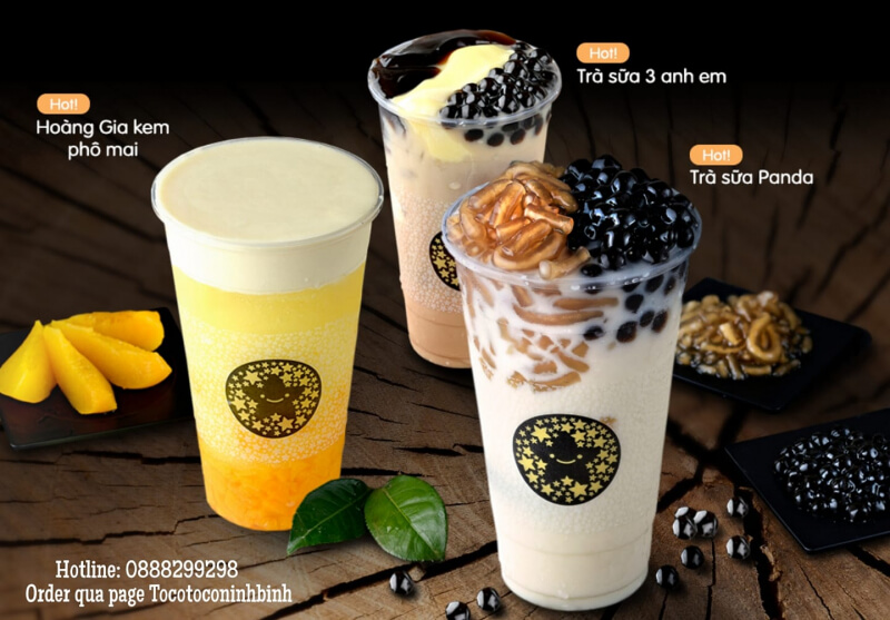 TocoToco Ninh Binh - Top 8 most delicious and quality milk tea shops in Ninh Binh
