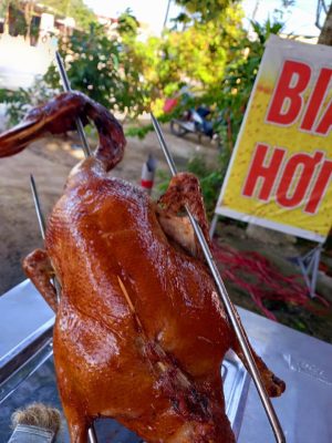 Roasted Duck with Mac Mat Leaves - Top 5 places selling the most famous and delicious roasted duck in Binh Dinh 
