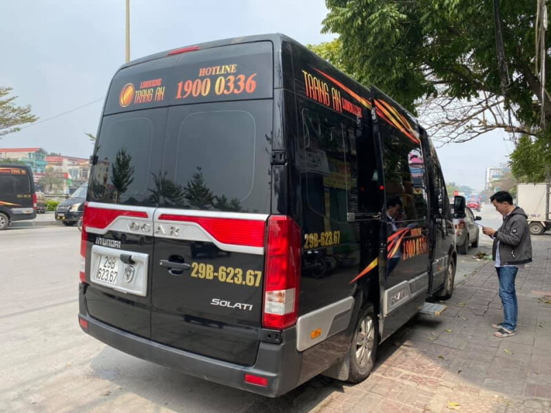 Trang An Bus - Top 7 most prestigious bus companies running the Hanoi - Ninh Binh route