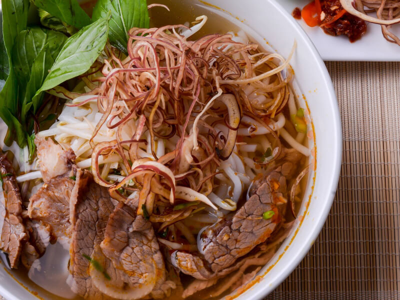 Dung Bun Bo Hue - Top 3 best Hue Beef Noodle in Quang Nam