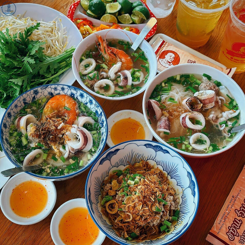 Ong Map Squid Noodle Soup - Top 7 best squid noodle soup restaurants in Vung Tau
