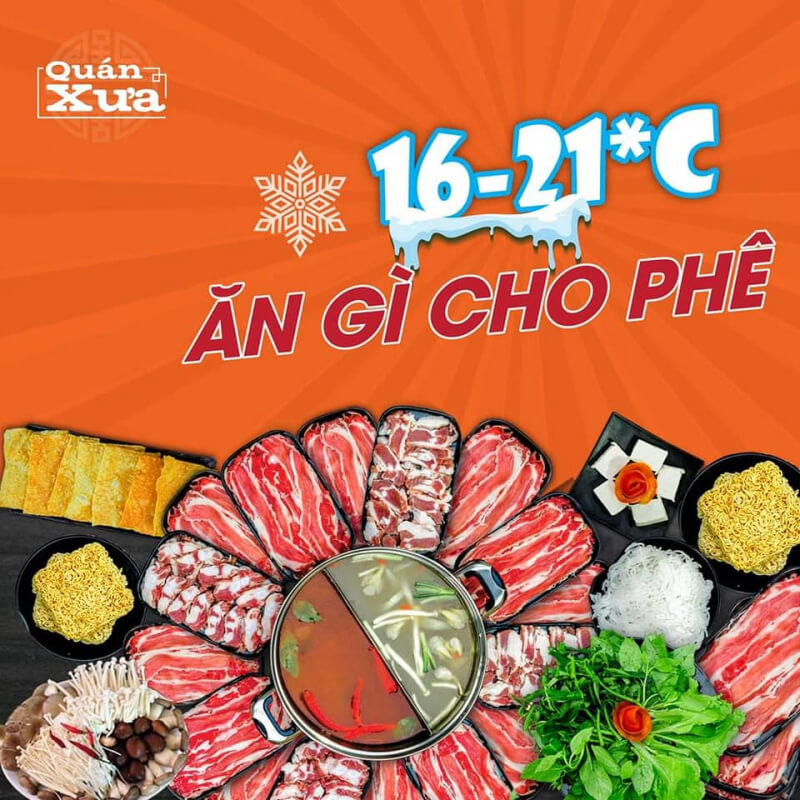 Quan Xua - Top 5 best grilled hotpot buffet restaurants in Dong Hoi
