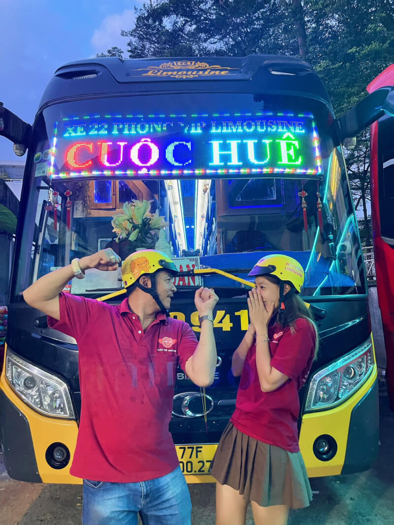 Cuoc Hue Passenger Bus - Top 6 most prestigious bus companies on the Saigon - Binh Dinh route
