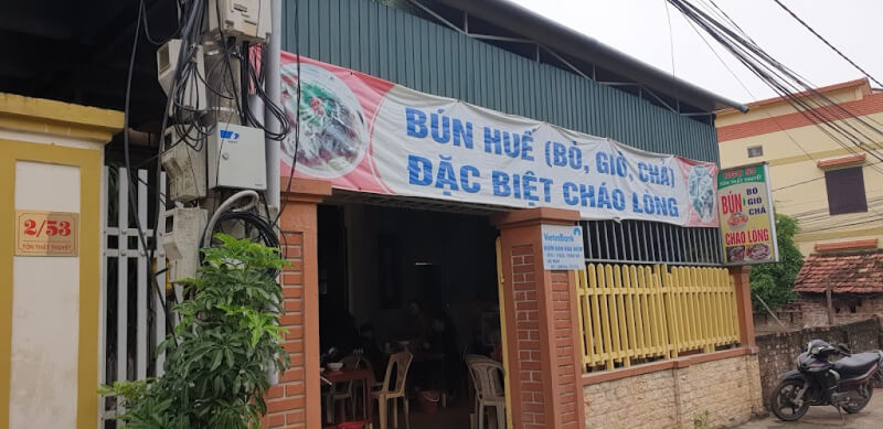 Hue Vermicelli - Porridge - Le Thuy Duck - Top 5 places selling the best porridge in Quang Binh